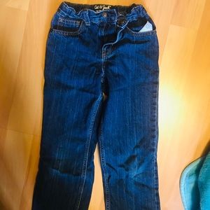 Boys dark blue jeans